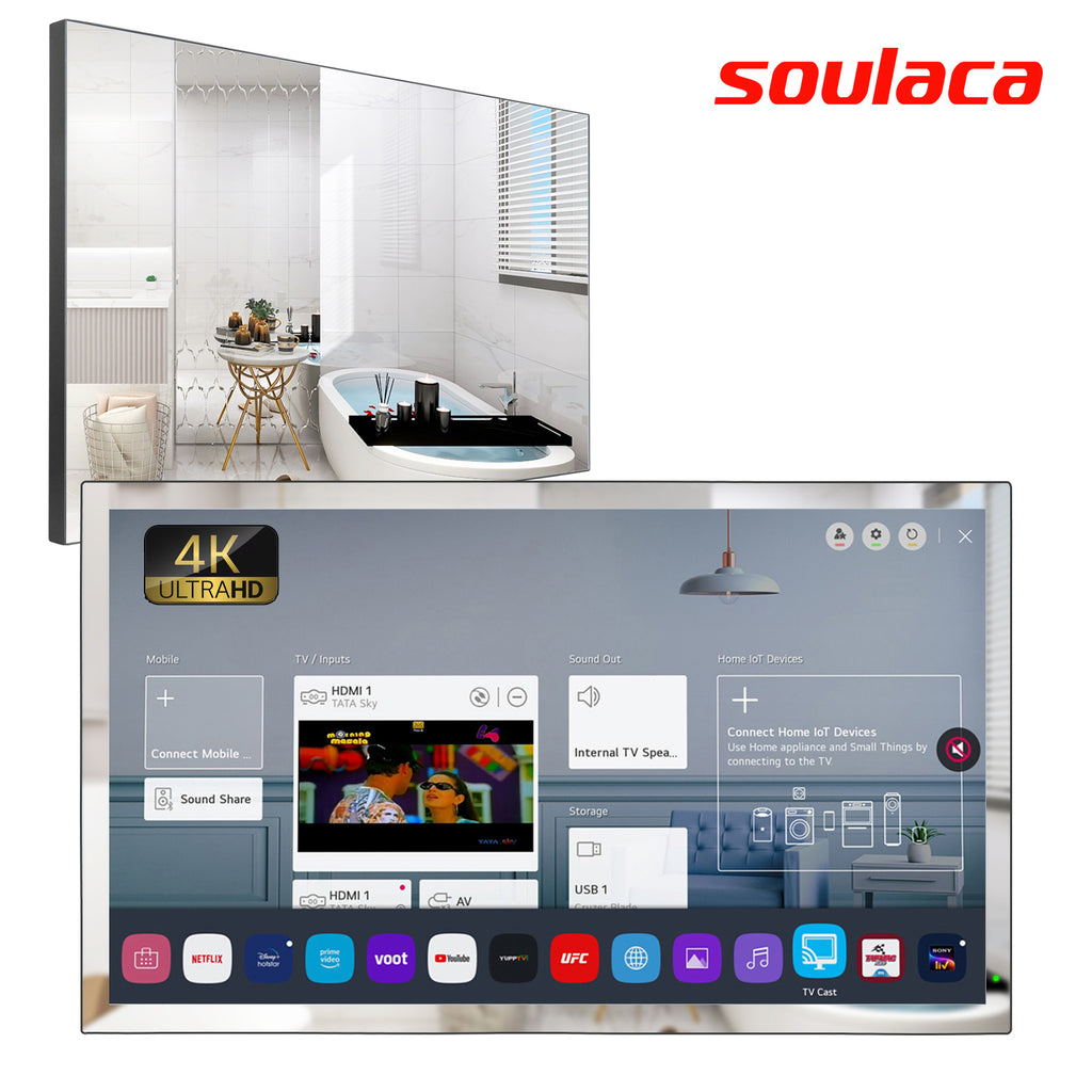 Dive into the future of entertainment with our revolutionary Bluetooth-enabled Soulaca waterproof TV! 📺💦
