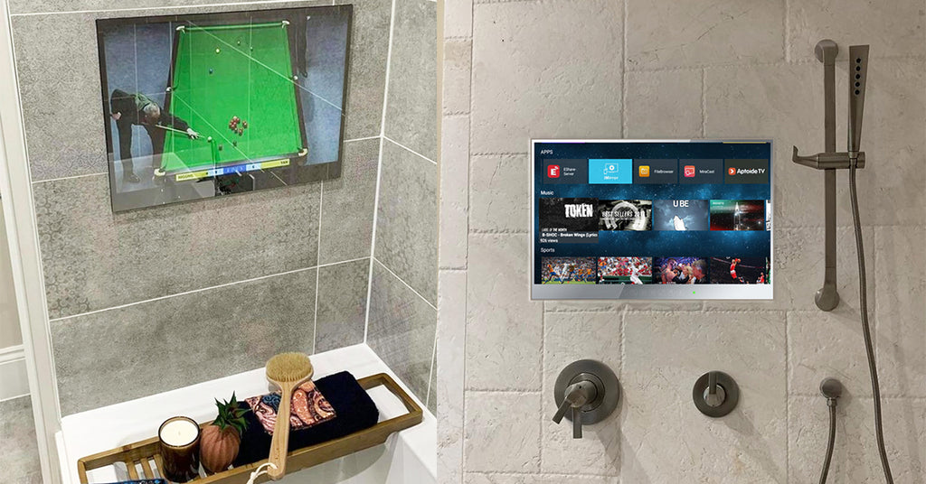 How to Use A Bathroom TV