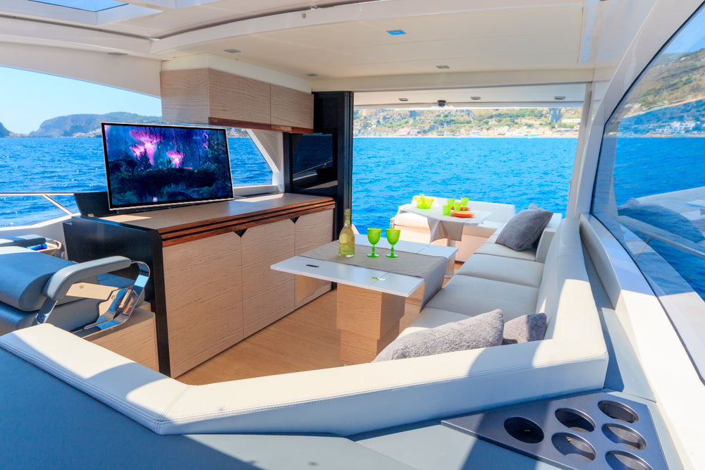 Can A Bathroom television install to a boat?