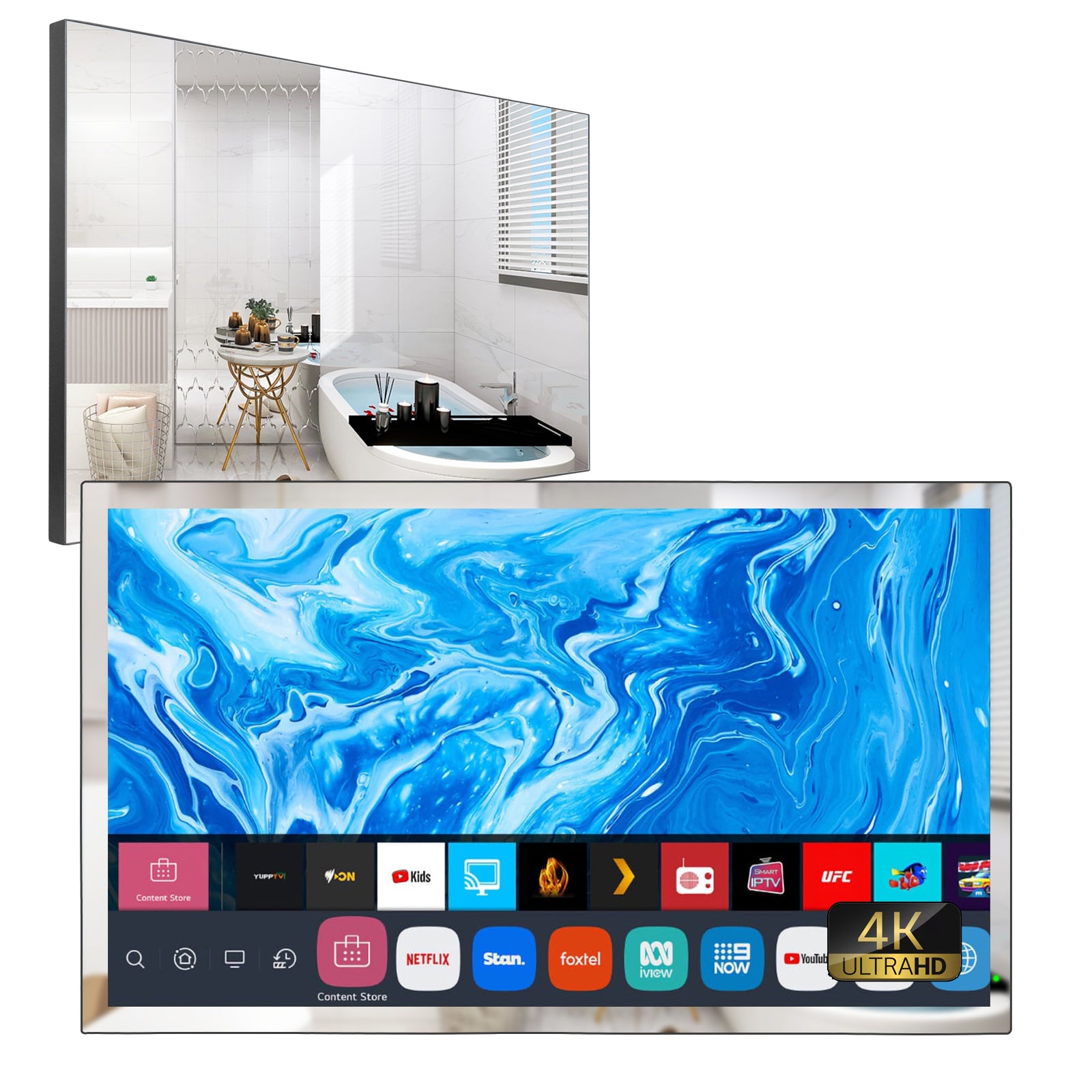  Soulaca 22 inches webOS Bathroom Smart Mirror TV