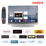 Soulaca 27" Smart Bathroom TV Magic Mirror LED TV WebOS LG System Built-in Alexa Voice Control-Soulaca