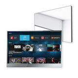 Soulaca 22 inch Smart Mirror LED TV Bathroom Shower Waterproof Television WiFi Bluetooth ATSC DVB DTV