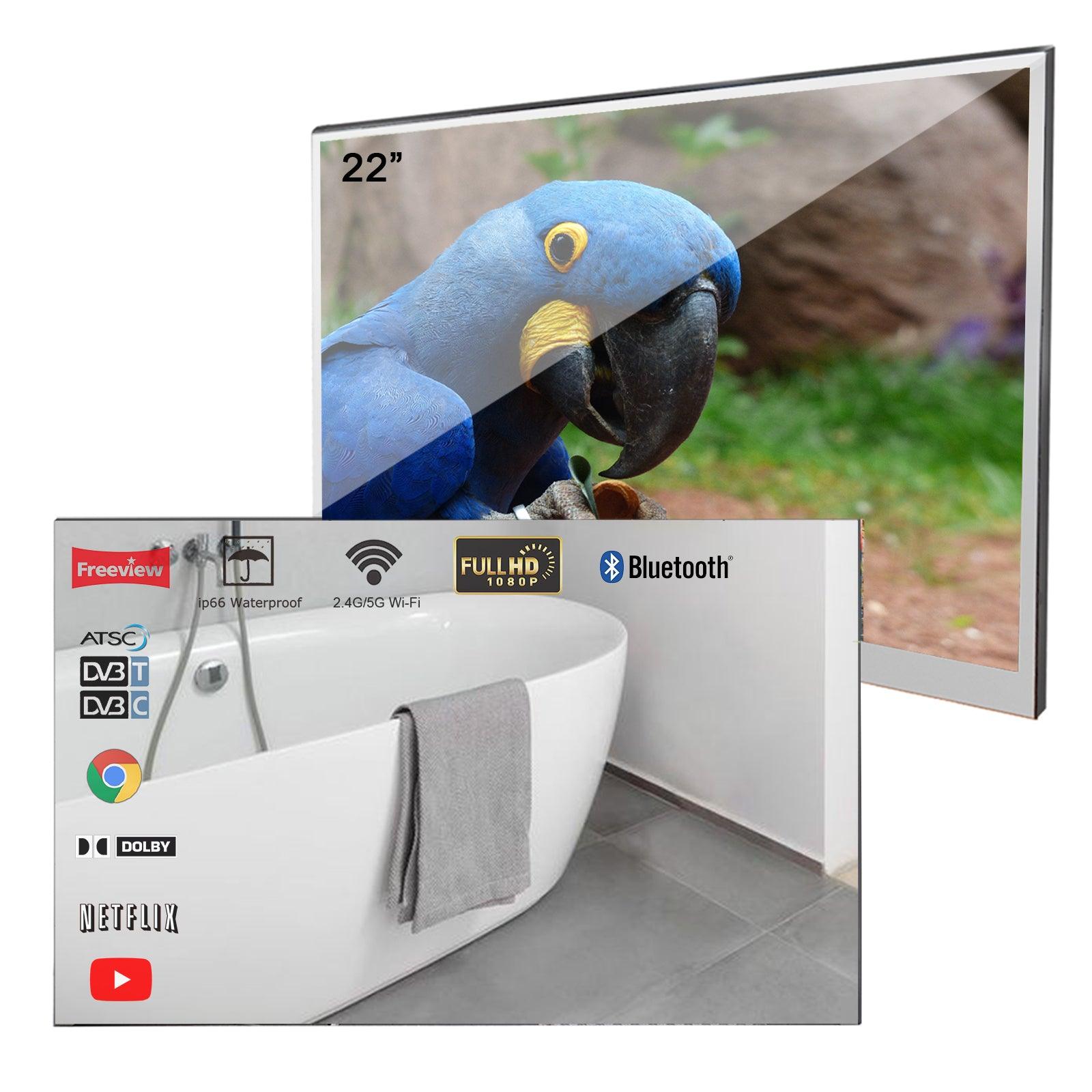  Soulaca 22 inches webOS Bathroom Smart Mirror TV