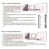 Soulaca 22 inches Smart White Bathroom LED TV Salon WiFi Shower Television ATSC DVB Bluetooth-Soulaca