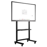 65 inches Interactive Smart Whiteboard for Meeting and Teaching Room with Rolling TV Stand-Soulaca