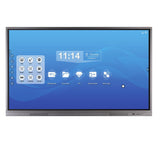 65 inches Touch Interactive Presentation Electronic White Board Office Meeting LCD Screen+Rolling Mounted-Soulaca