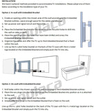 Soulaca 27" Smart Black LED Bathroom Waterproof TV IP66 Android TV WiFi&Bluetooth-Soulaca