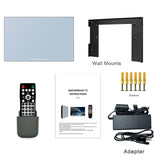 Soulaca 22 inch Smart Mirror LED TV Bathroom Shower Waterproof Television WiFi Bluetooth ATSC DVB DTV-Soulaca