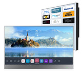 Soulaca 22 inch webOS Smart Mirror TV for Bathroom Waterproof Shower Television Netflix Prime Video Compatible